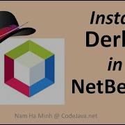 Как установить базу данных Derby в NetBeans