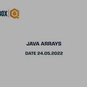 Java Arrays QO BOX