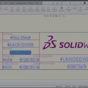 Video Tech Tip SOLIDWORKS Title Block Wizard