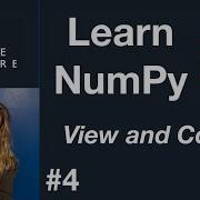 Python NumPy Tutorial For Beginners 4 View And Copy