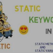 29 Static Keyword In Java Static Variables And Static Methods
