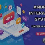 Android Interaction System With Button In Unity
