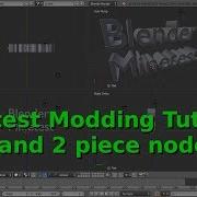 1 2 Piece Tables Using Blender For Minetest Assets