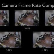 CCTV Security Camera Video Recording Frame Rate Comparison