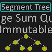 LeetCode 303 Range Sum Query Immutable Segment Tree Java