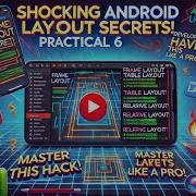 Frame Layout Table Layout And Relative Layout In Android Studio Practical No 6 Tutorial