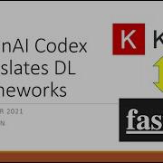 Codex Translates Between Keras And Fastai