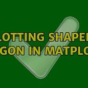 Plotting Shapely Polygon In Matplotlib