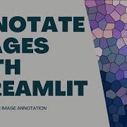 Streamlit Python React For Image Annotation