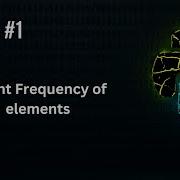 Count Frequency Of Element Frequently Asked Python Program List Array