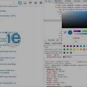 Chrome Dev Tools Color Picker