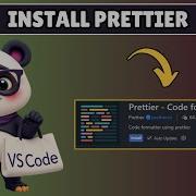 Как установить Prettier в Visual Studio Code