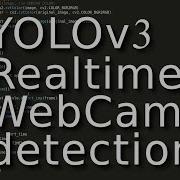 Testing YOLO V3 Real Time Object Detection With WebCam