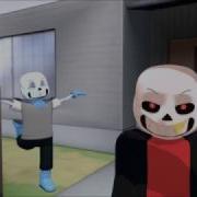 MMD X Undertale Guess Who Made Waffles