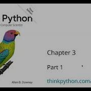 Think Python Chapter 3 Part 1