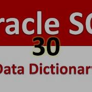 Oracle SQL Developer Tutorial For Beginners 30 DBA Info Data Dictionary