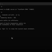 Learn SQL With MySQL Connect To A MySQL Server Using Command Line Interface CLI Command Prompt