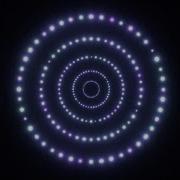 Light Balls On Circles Openframeworks