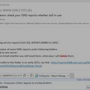 SSW Migrates SSRS Reports From SQL Server 2008 R2 To 2016