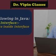 Java Nested Interface Interface Inside Interface Dr Vipin Classes