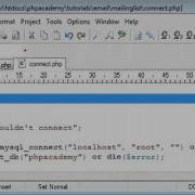 PHP Tutorials Create A Mailing List Part 2 YouTube Flv