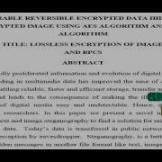 Separable Reversible Encrypted Data Hiding In Encrypted Image Using AES Algorithm BPCS Algorithm