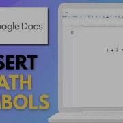 How To Insert Math Symbols In Google Docs