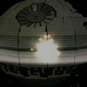 Exploding Death Star Test Using Particle Illusion
