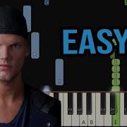 Avicii Levels EASY Piano Tutorial By Pianella Piano