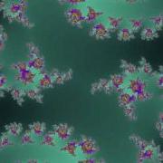 Julia Set Fractal Animation Slowly Emerging