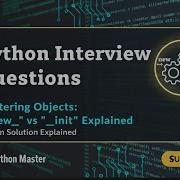 Python 0009 What Is Difference Between New And Init Method