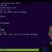 Подключение к почтовому серверу проверка SMTP через Telnet отправка электронной почты из терми