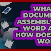 What Is Document Assembly In Word And How Does It Work Docs And Sheets Pro