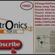13 Timer Counter Atmega16 32 Delay Function Atmega32 16 Using Avr Microcontroller Hindi