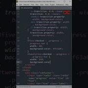 Animated Progress Bar HTML CSS