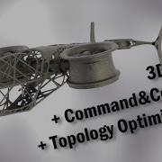 3D Printed And Topology Optimized Drone