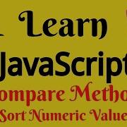 JavaScript Lecture 34 Compare Array Method Sort Numeric Values