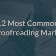 12 Common Proofreading Marks And What They Mean
