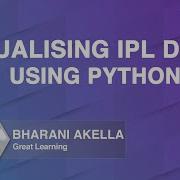 Visualising IPL Data Using Python Great Learning