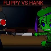 Madness Combat React To Flippy Vs Hank Gacha Club Animation