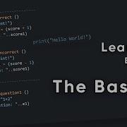 Learn LUA The Basics Episode 1