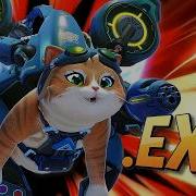 Overwatch это уморительно Кот с реактивным ранцем