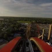 Goliath Roller Coaster POV At Six Flags Great America