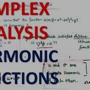 Complex Analysis 2 Harmonic Functions
