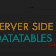 Using Datatables With CodeIgniter Tutorial