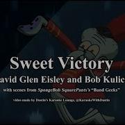 Sweet Victory SpongeBob David Glen Eisley Bob Kulick Karaoke Instrumental Lyrics