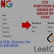 Advanced SQL Query 8 LeetCode Hard Interview Question