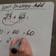 Split Strategy Add With 2 And 3 Digits