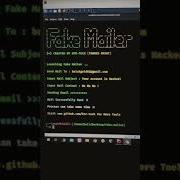 Using Kali Linux Prank For Friend Sent Mail Viral Instagram Youtube Follow Shorts
