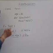 Encapsulation Python Programming